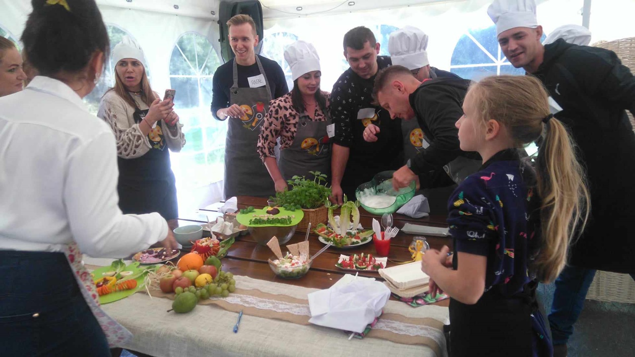 team building wewnątrz creative chef